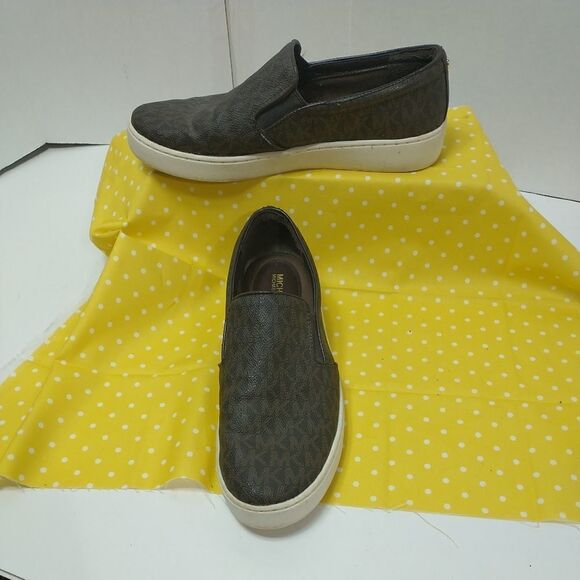 Michael Kors Keaton slip on sneakers Woman's SZ 8.5m - Picture 1 of 9